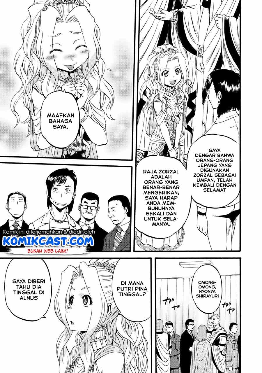 Gate – Jietai Kare no Chi nite, Kaku Tatakeri Chapter 110 Bahasa Indonesia