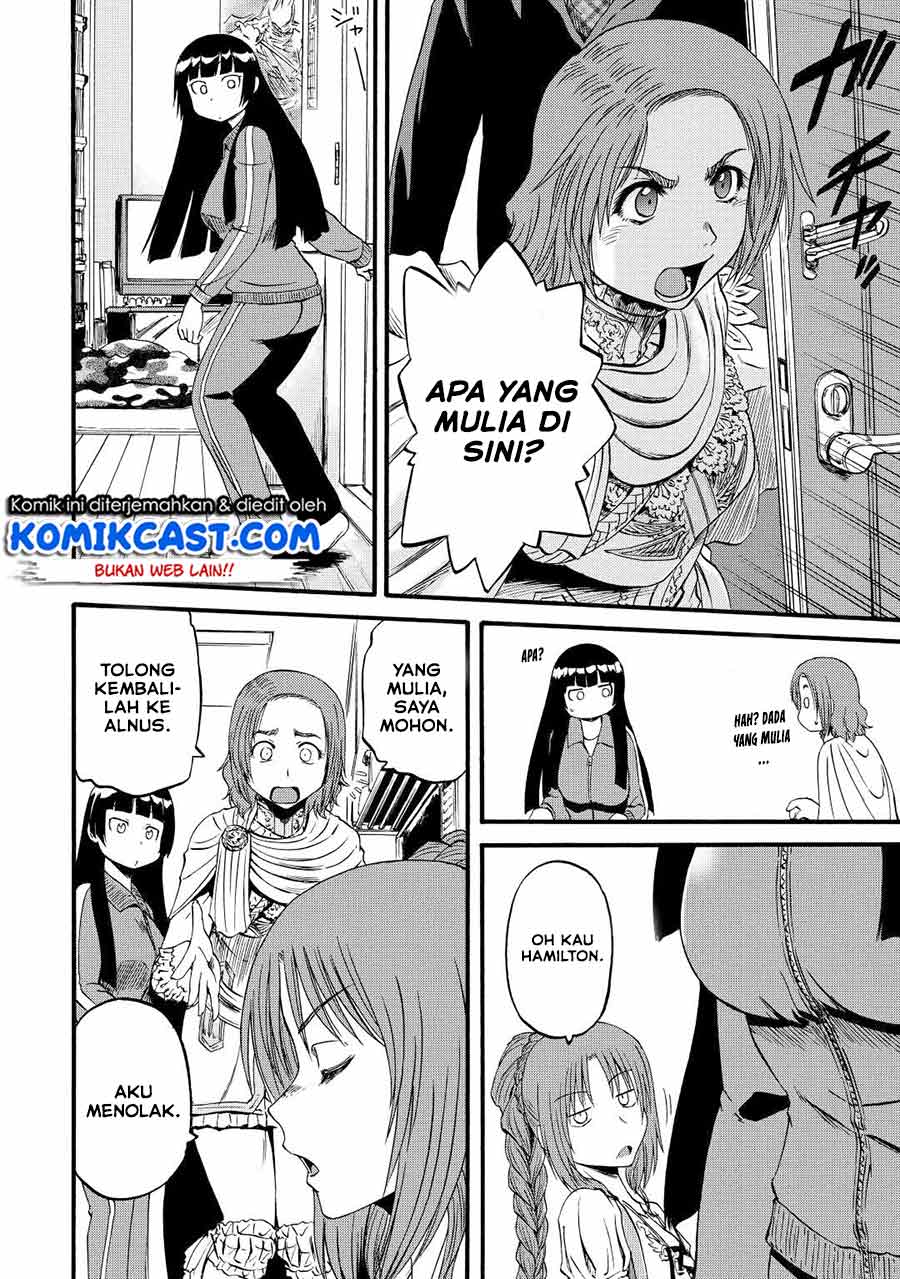 Gate – Jietai Kare no Chi nite, Kaku Tatakeri Chapter 110 Bahasa Indonesia
