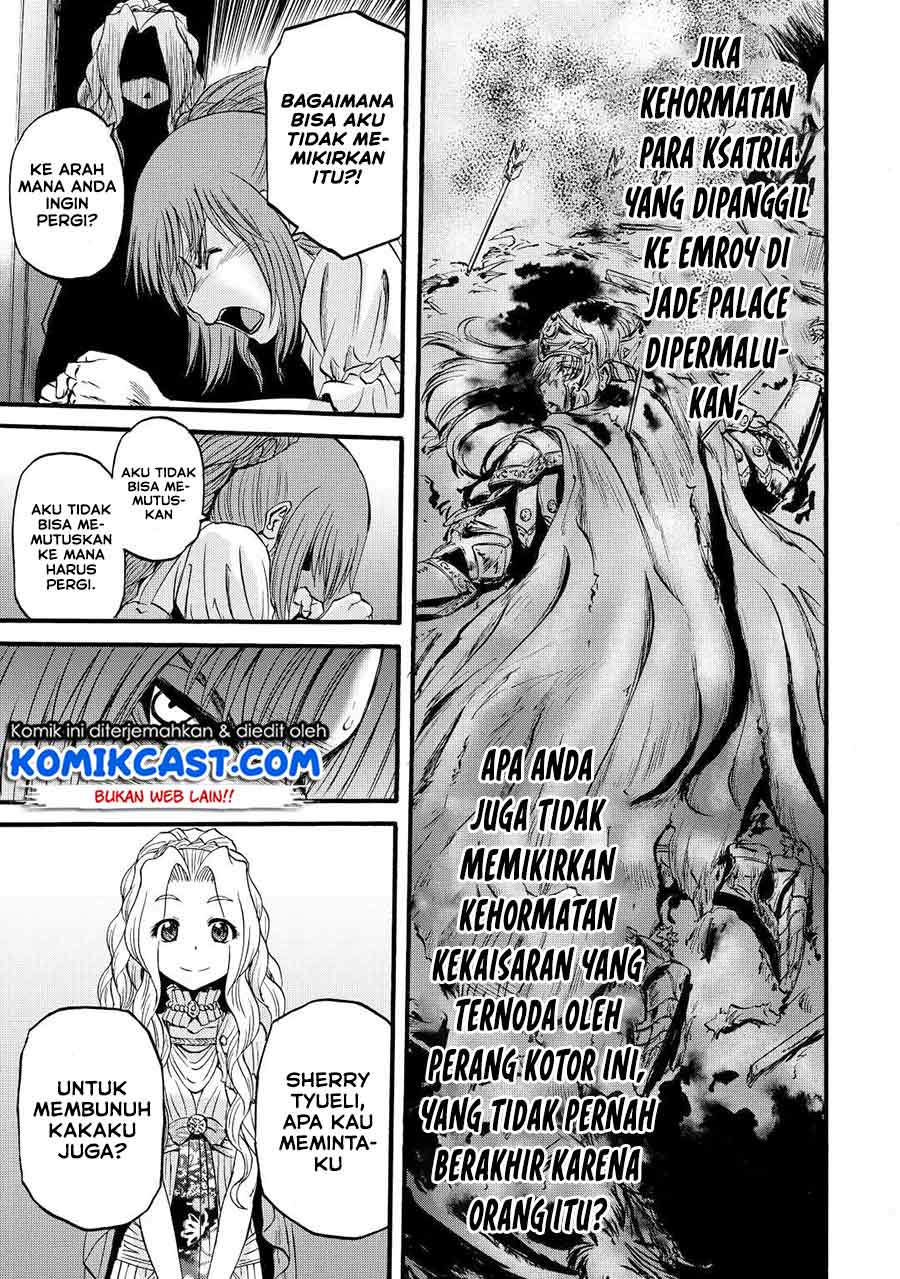 Gate – Jietai Kare no Chi nite, Kaku Tatakeri Chapter 110 Bahasa Indonesia