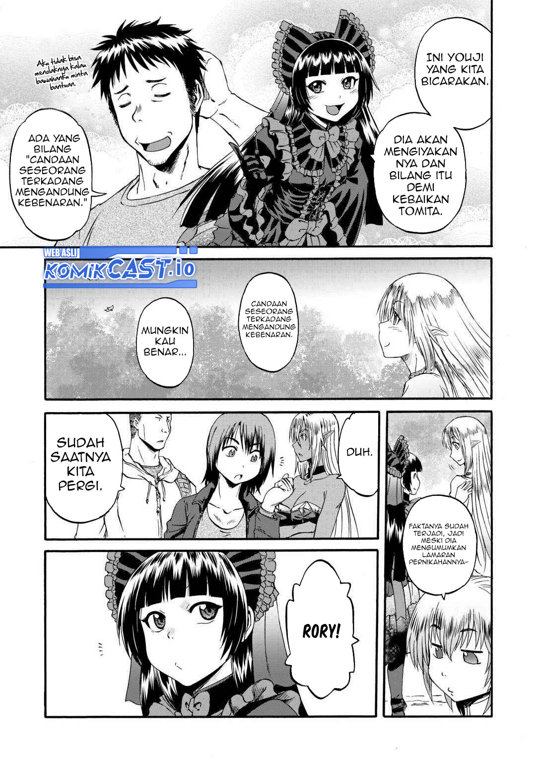 Gate – Jietai Kare no Chi nite, Kaku Tatakeri chapter 123