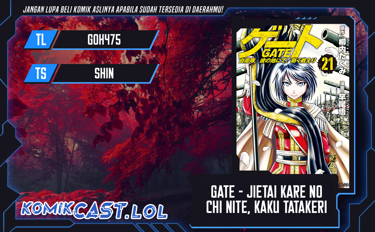 Gate – Jietai Kare no Chi nite, Kaku Tatakeri chapter 128