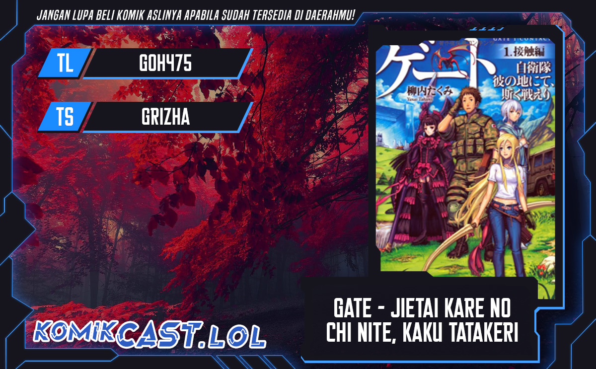Gate – Jietai Kare no Chi nite, Kaku Tatakeri chapter 132