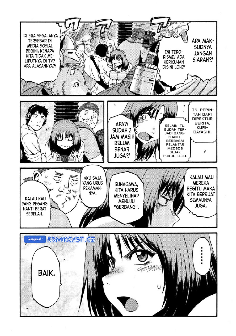 Gate – Jietai Kare no Chi nite, Kaku Tatakeri Chapter 133 Bahasa Indonesia