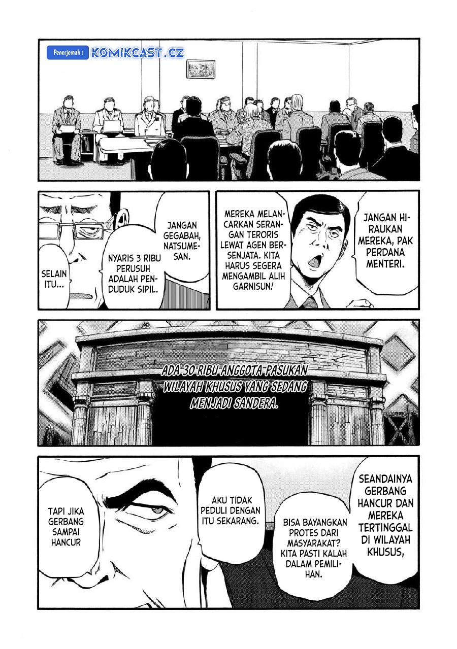 Gate – Jietai Kare no Chi nite, Kaku Tatakeri Chapter 133 Bahasa Indonesia
