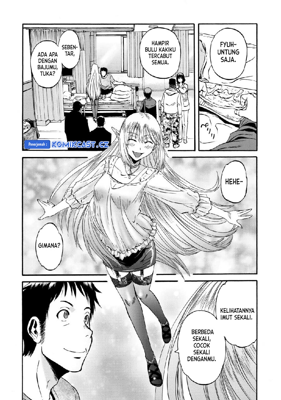 Gate – Jietai Kare no Chi nite, Kaku Tatakeri Chapter 133 Bahasa Indonesia