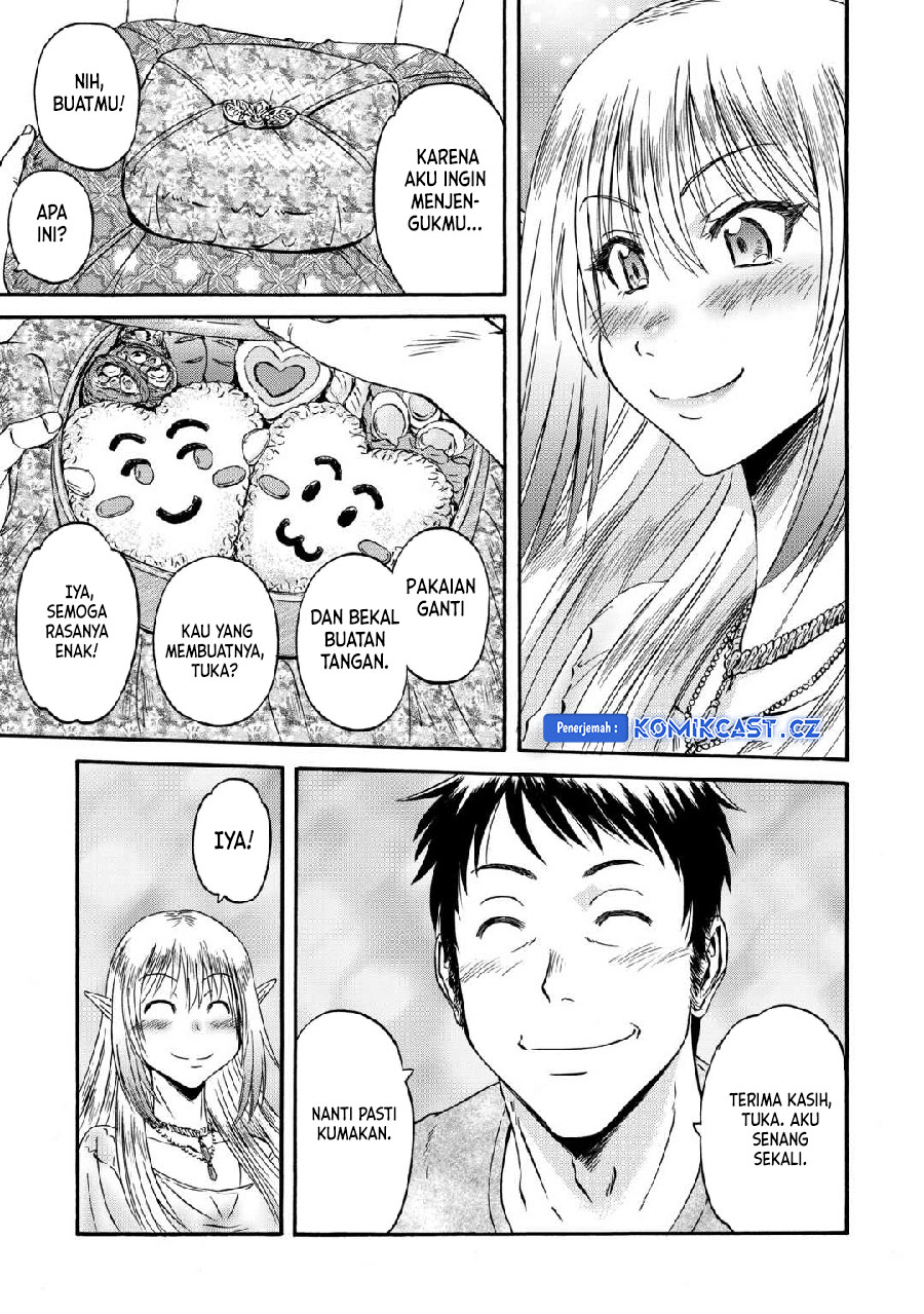 Gate – Jietai Kare no Chi nite, Kaku Tatakeri Chapter 133 Bahasa Indonesia