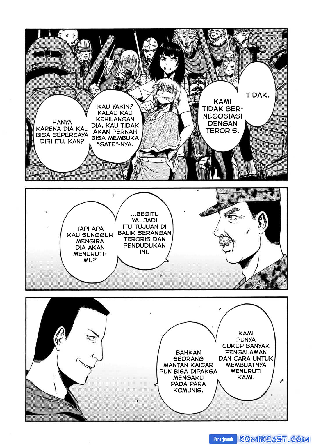 Gate – Jietai Kare no Chi nite, Kaku Tatakeri chapter 140