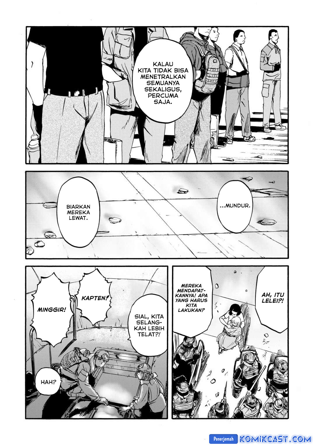Gate – Jietai Kare no Chi nite, Kaku Tatakeri chapter 140