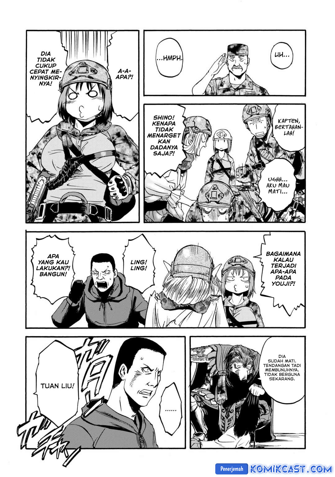 Gate – Jietai Kare no Chi nite, Kaku Tatakeri chapter 140