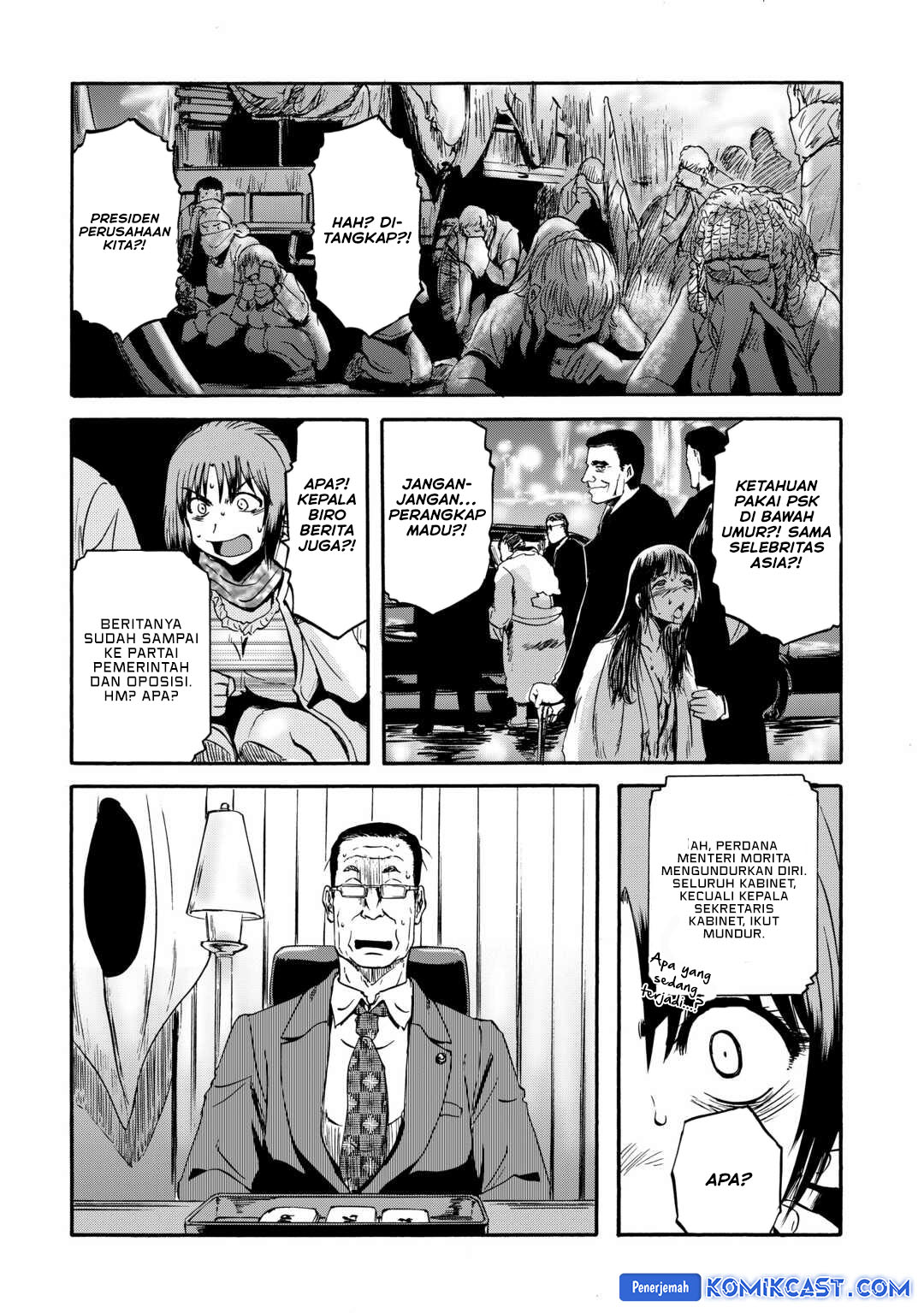 Gate – Jietai Kare no Chi nite, Kaku Tatakeri chapter 140