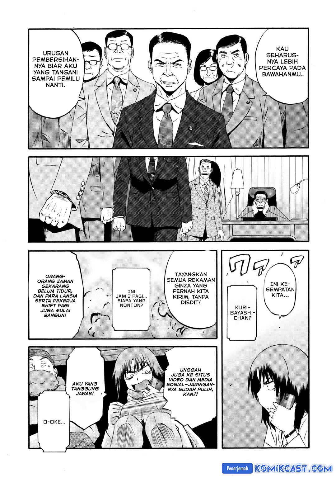 Gate – Jietai Kare no Chi nite, Kaku Tatakeri chapter 140