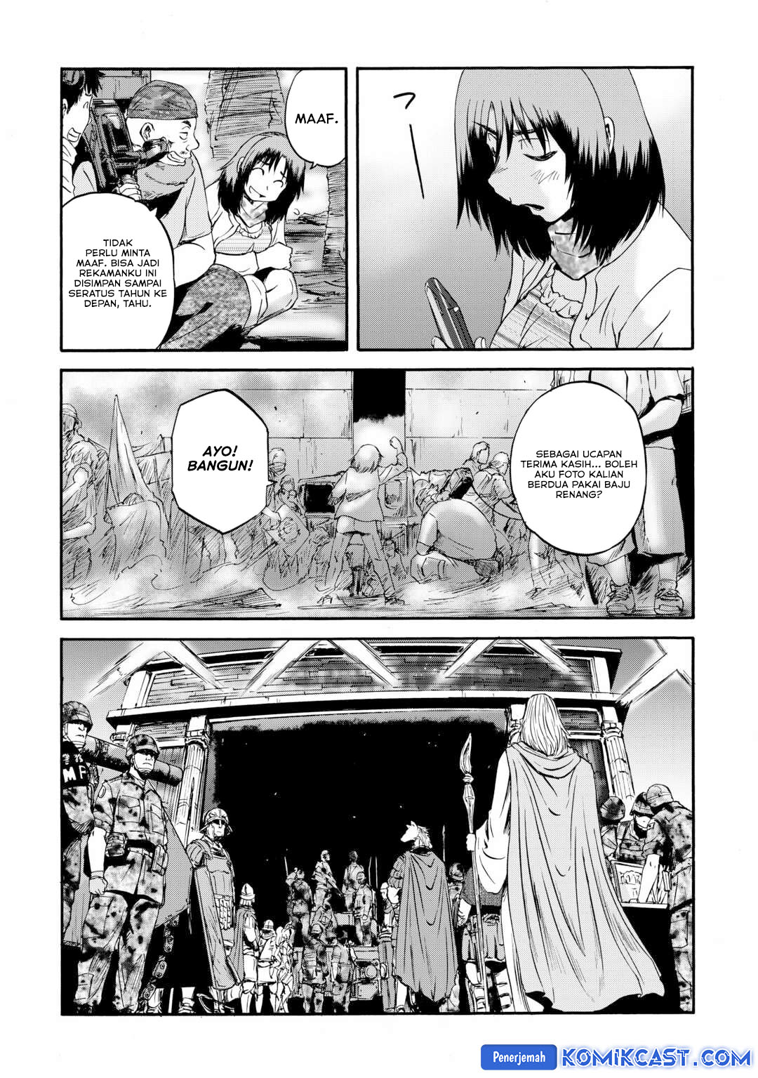 Gate – Jietai Kare no Chi nite, Kaku Tatakeri chapter 140