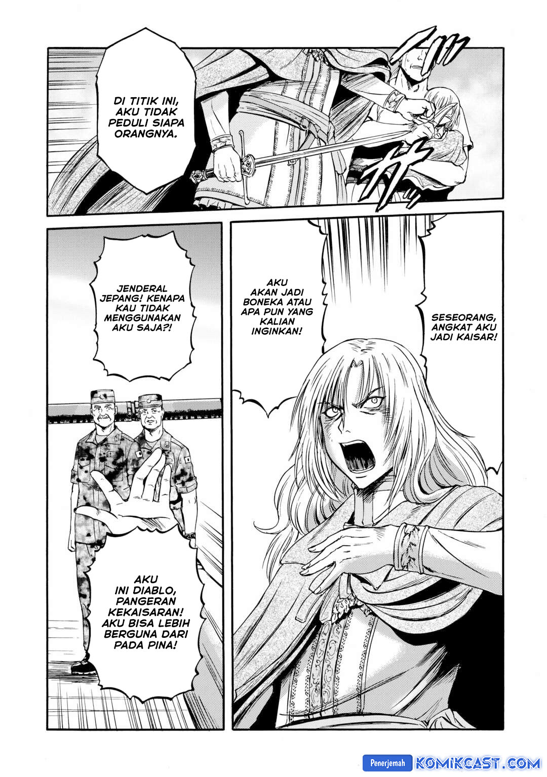 Gate – Jietai Kare no Chi nite, Kaku Tatakeri chapter 140