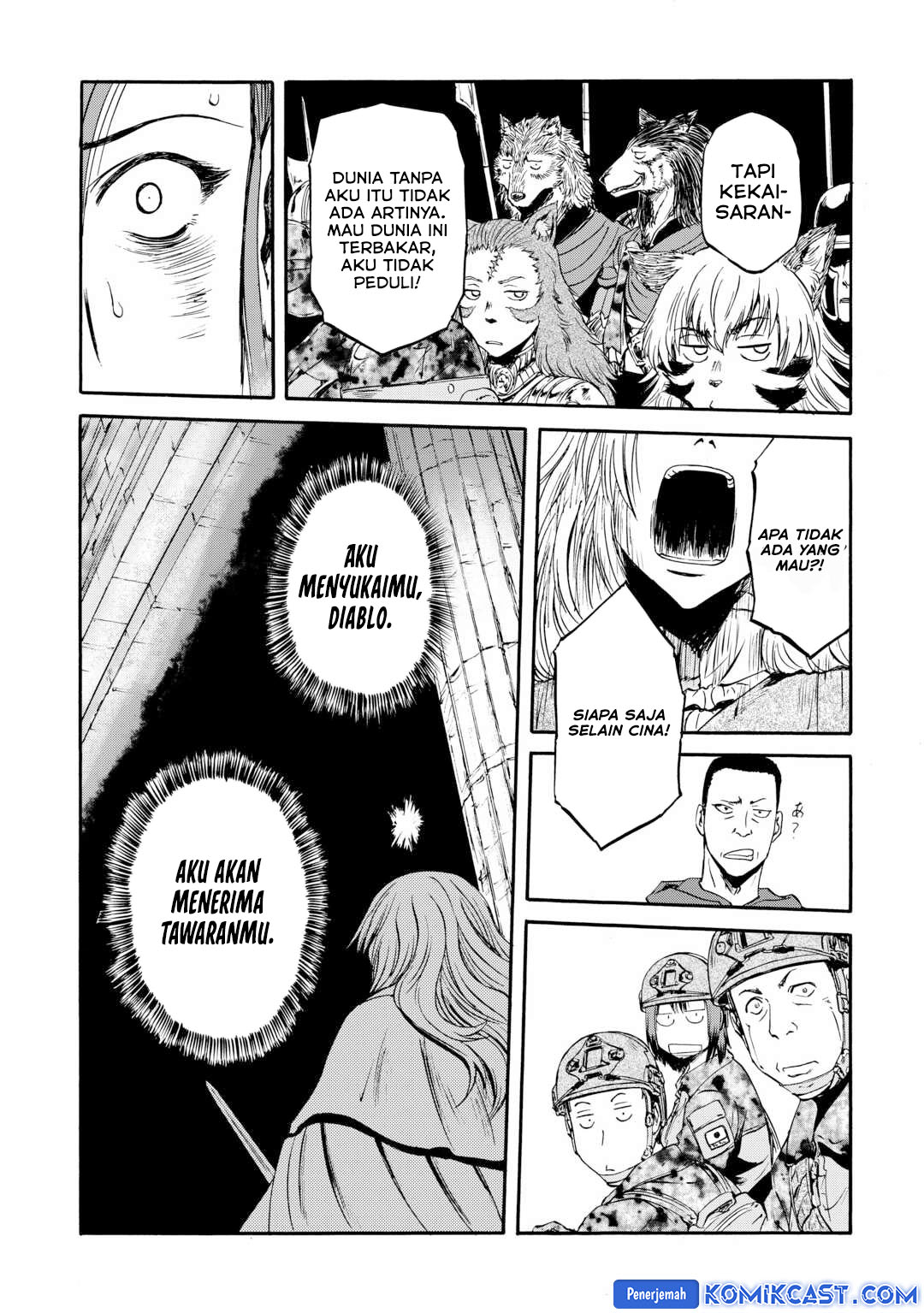 Gate – Jietai Kare no Chi nite, Kaku Tatakeri chapter 140