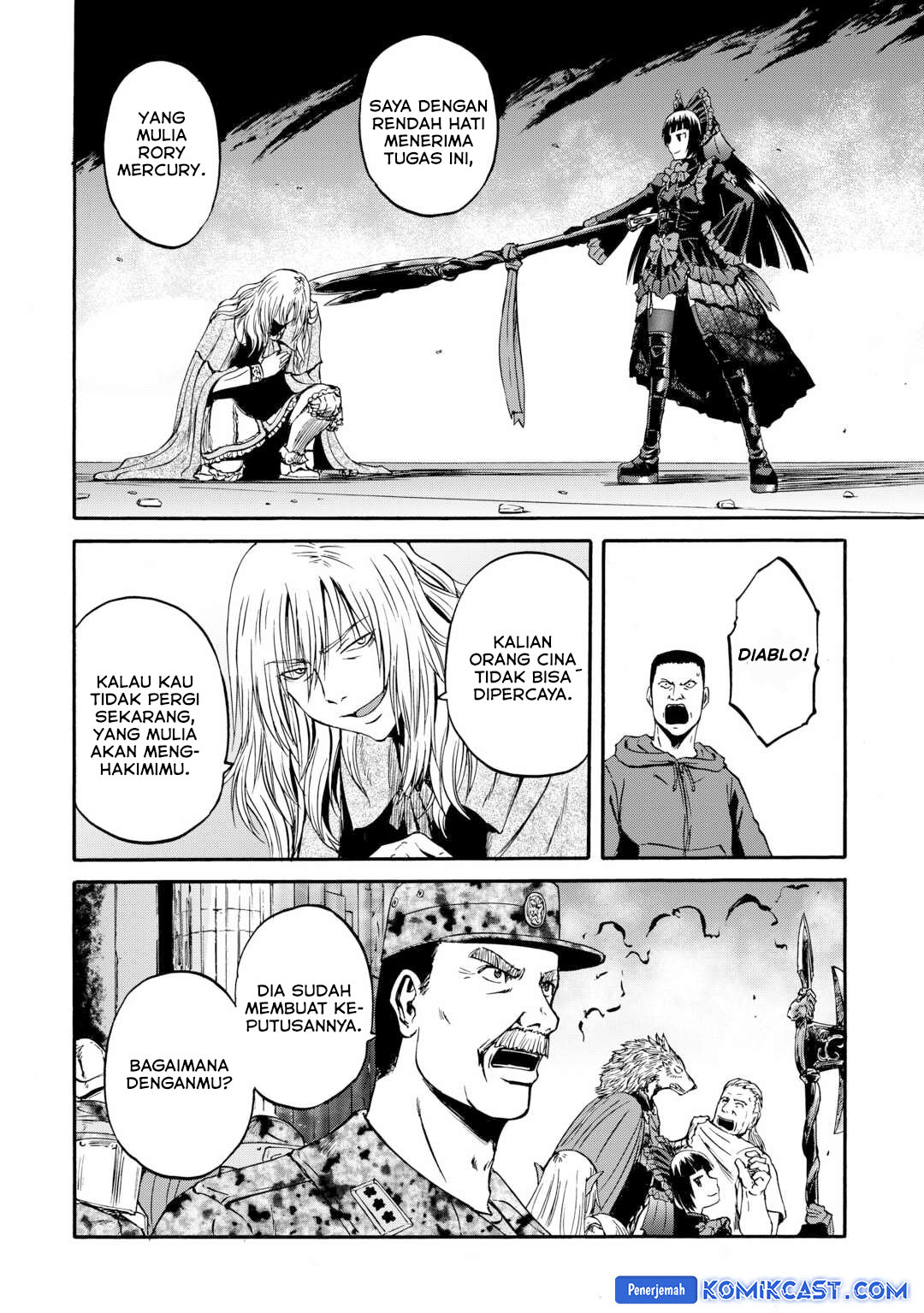 Gate – Jietai Kare no Chi nite, Kaku Tatakeri chapter 140