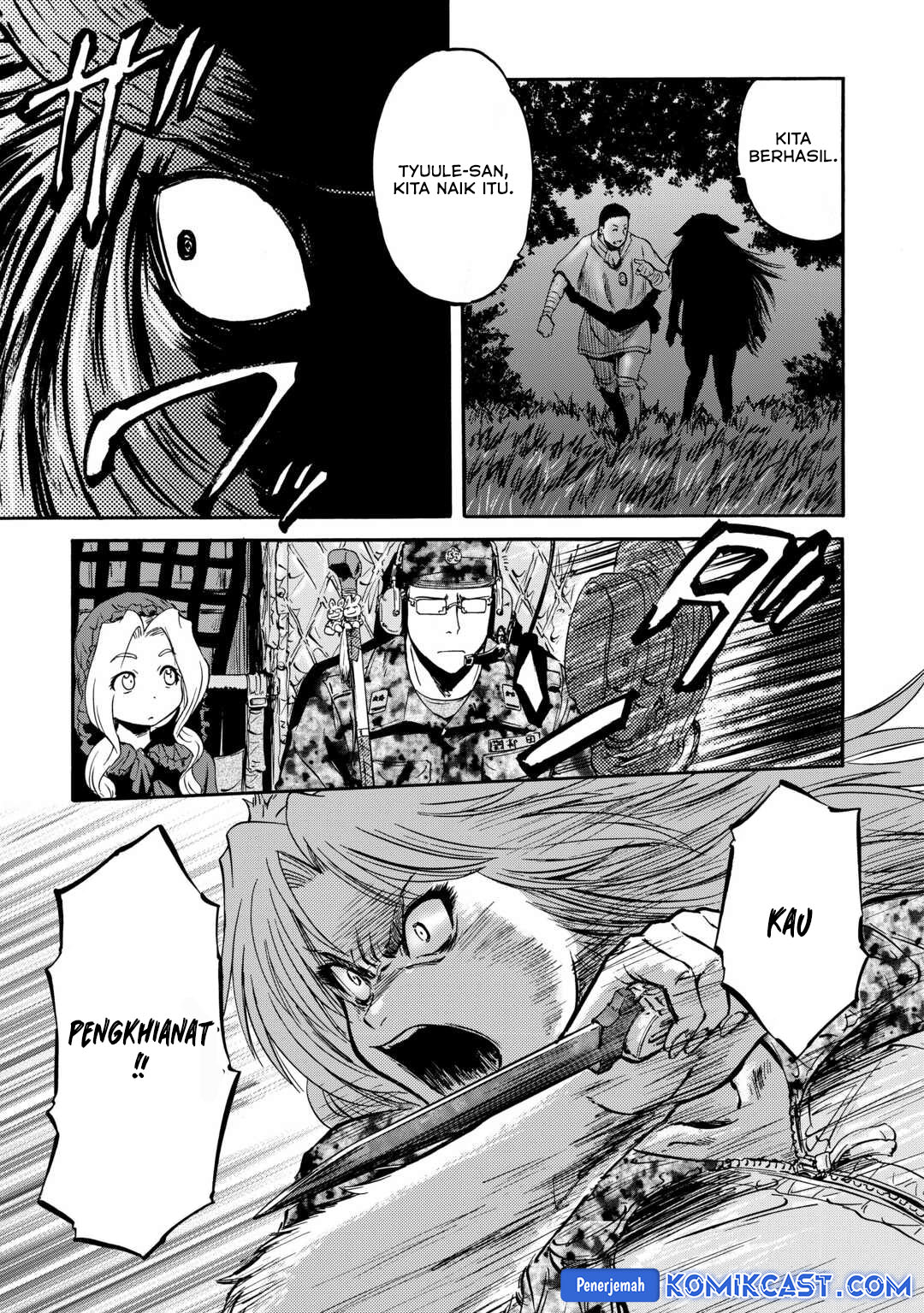 Gate – Jietai Kare no Chi nite, Kaku Tatakeri chapter 141