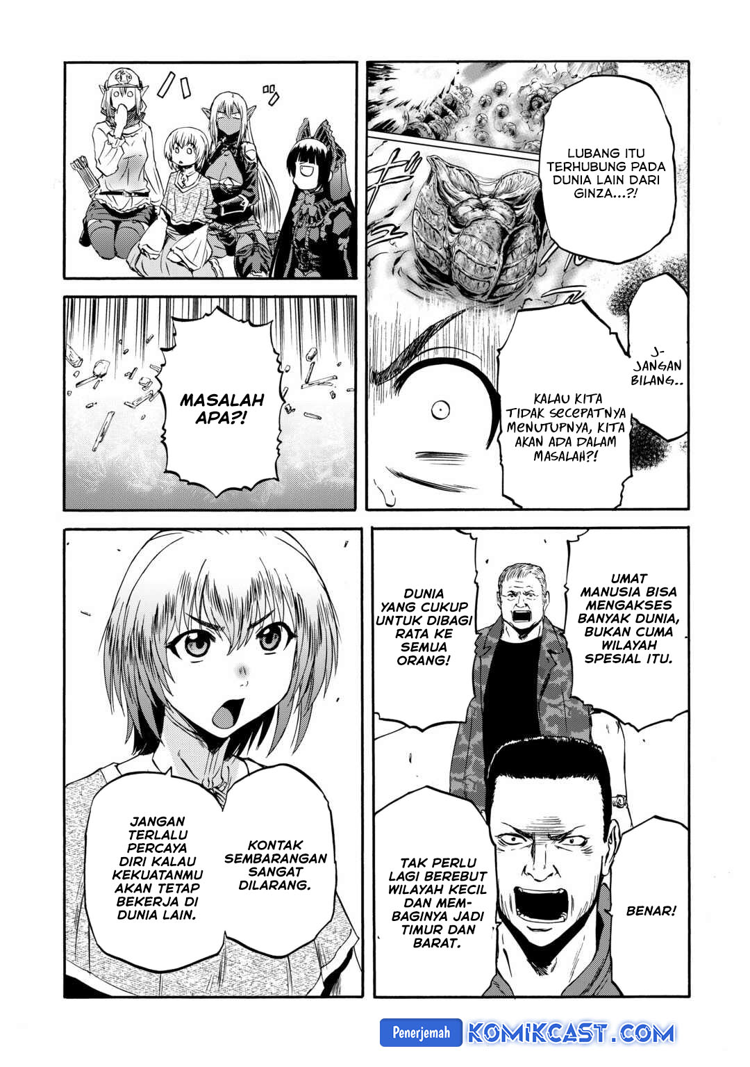 Gate – Jietai Kare no Chi nite, Kaku Tatakeri chapter 141