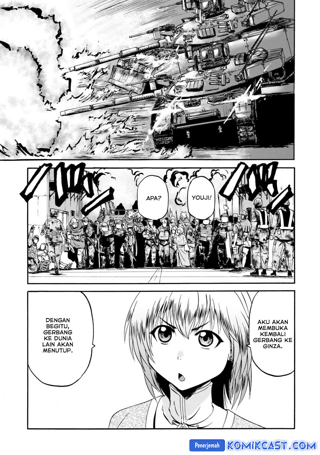 Gate – Jietai Kare no Chi nite, Kaku Tatakeri chapter 142