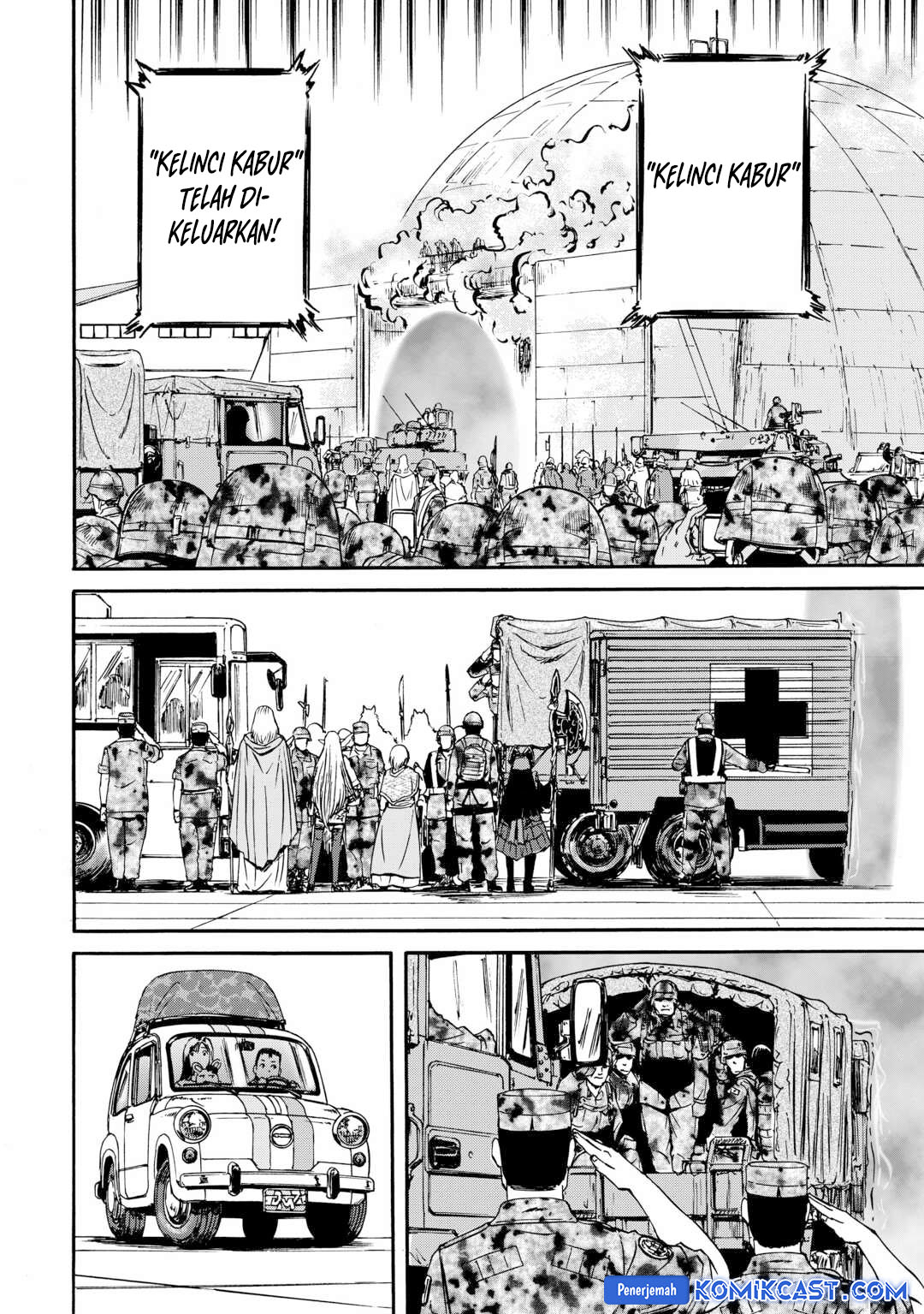 Gate – Jietai Kare no Chi nite, Kaku Tatakeri chapter 142