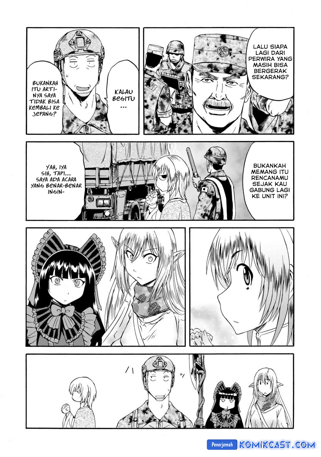 Gate – Jietai Kare no Chi nite, Kaku Tatakeri chapter 142