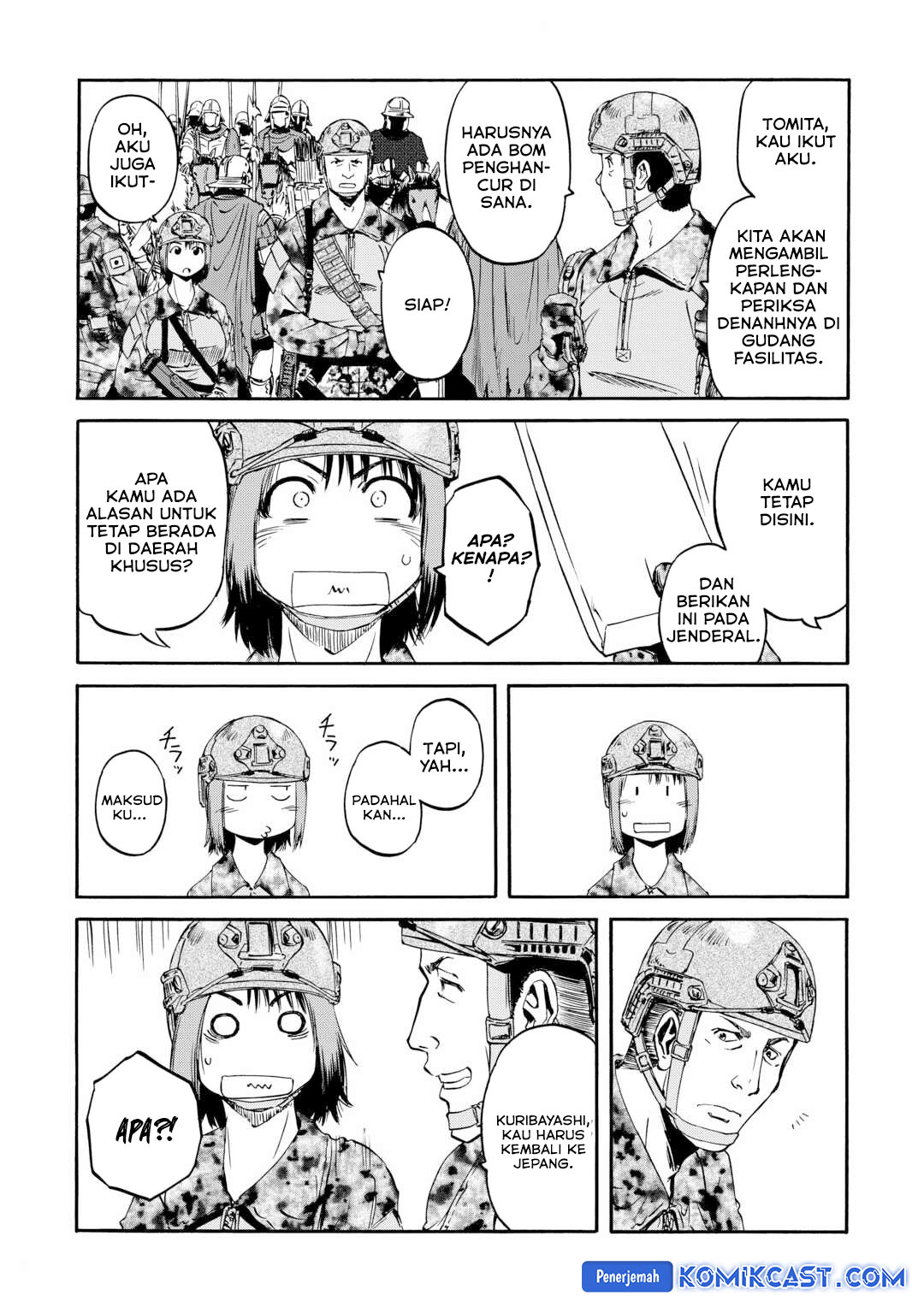 Gate – Jietai Kare no Chi nite, Kaku Tatakeri chapter 142