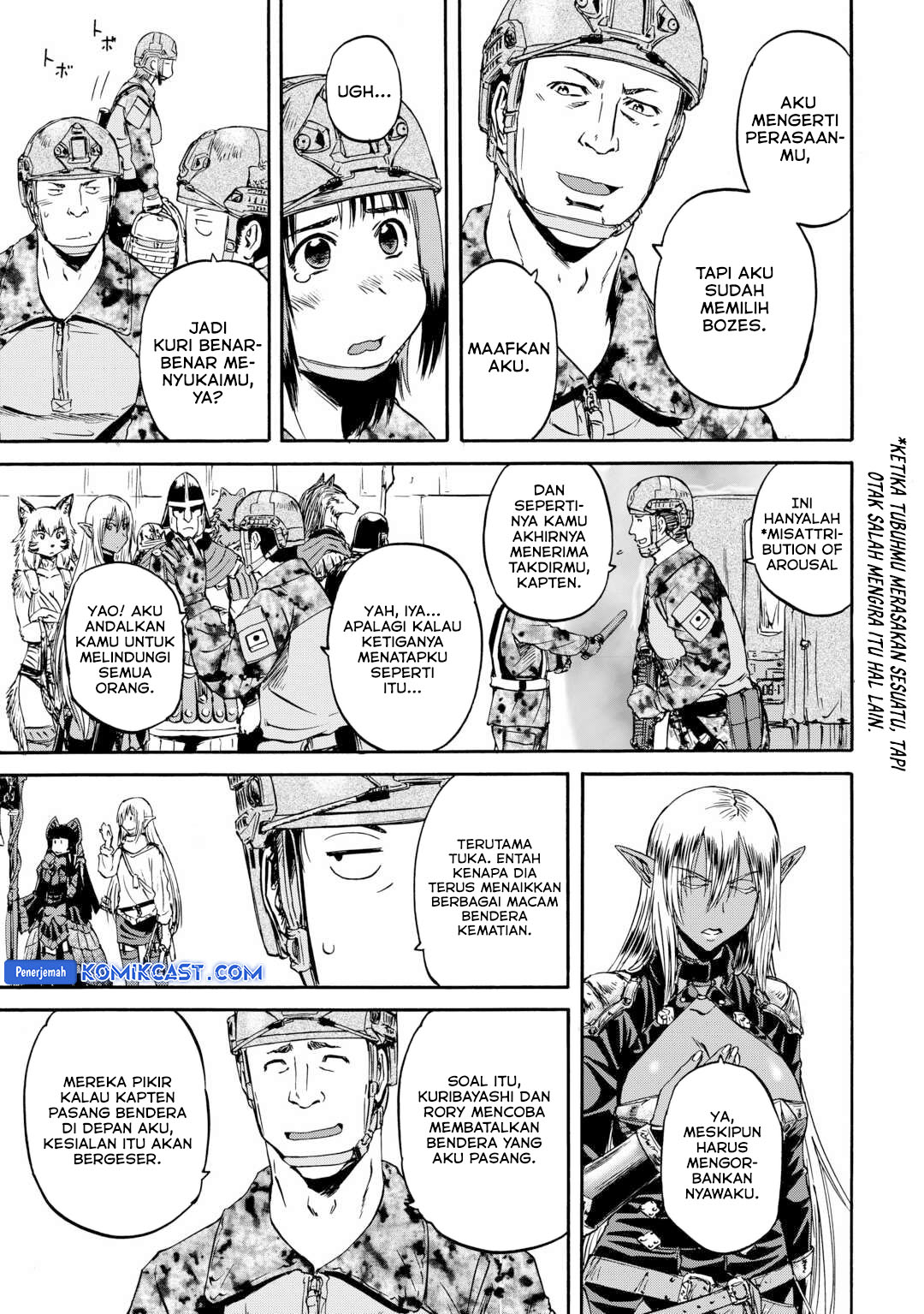 Gate – Jietai Kare no Chi nite, Kaku Tatakeri chapter 142