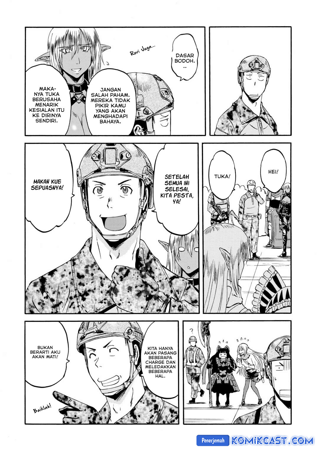 Gate – Jietai Kare no Chi nite, Kaku Tatakeri chapter 142