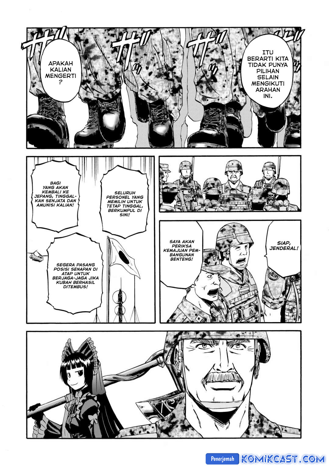 Gate – Jietai Kare no Chi nite, Kaku Tatakeri chapter 142