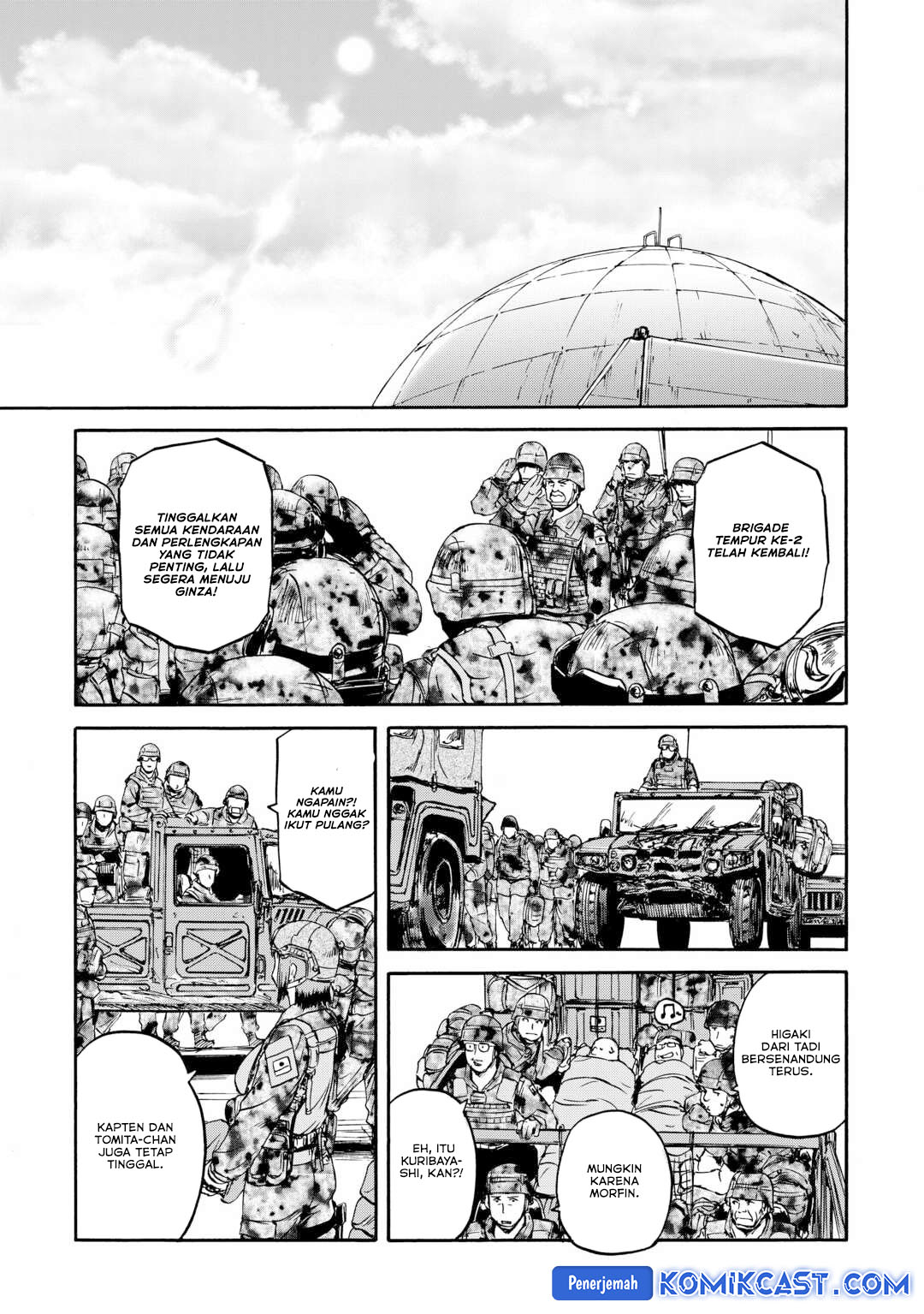 Gate – Jietai Kare no Chi nite, Kaku Tatakeri chapter 142