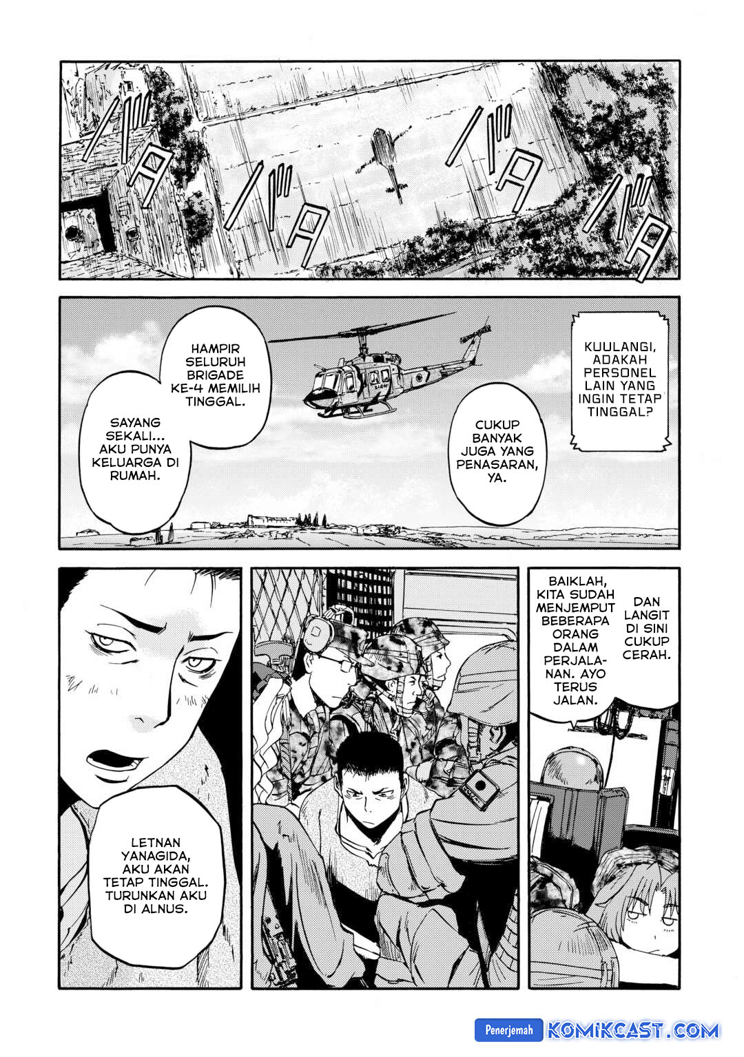 Gate – Jietai Kare no Chi nite, Kaku Tatakeri chapter 142