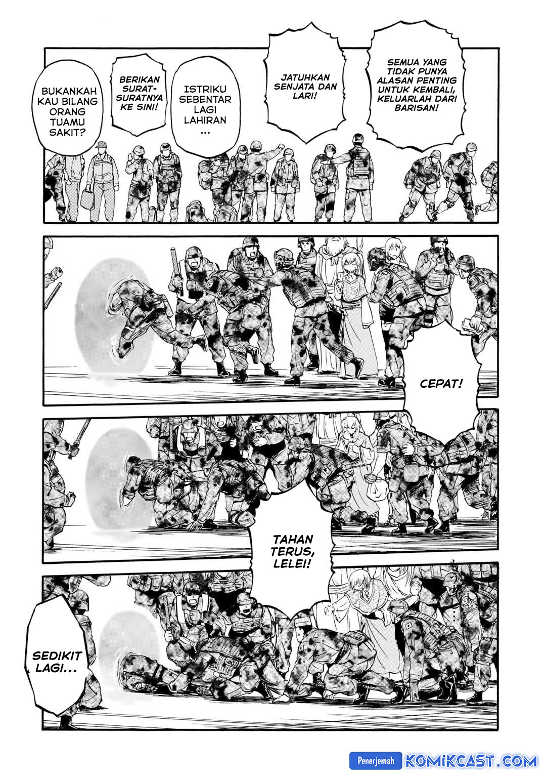 Gate – Jietai Kare no Chi nite, Kaku Tatakeri chapter 142