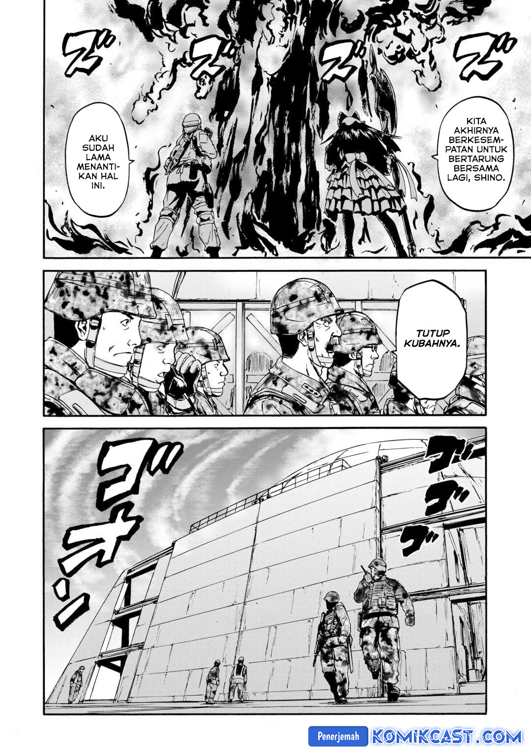 Gate – Jietai Kare no Chi nite, Kaku Tatakeri chapter 142