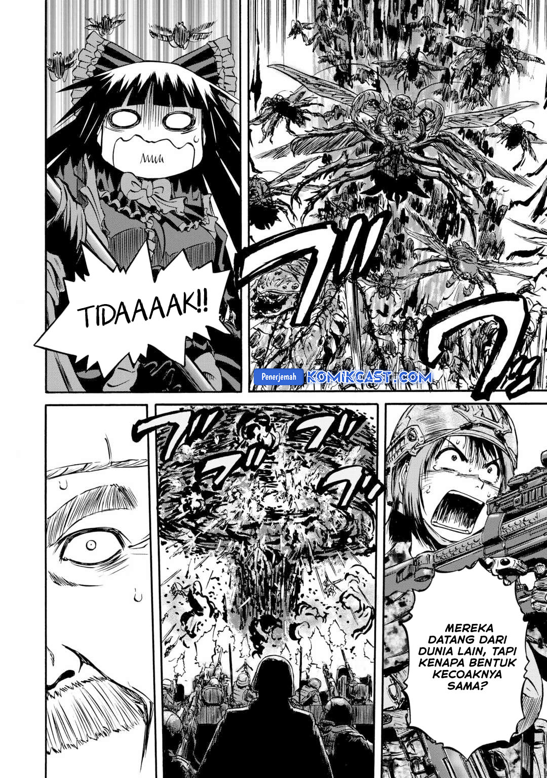 Gate – Jietai Kare no Chi nite, Kaku Tatakeri chapter 142