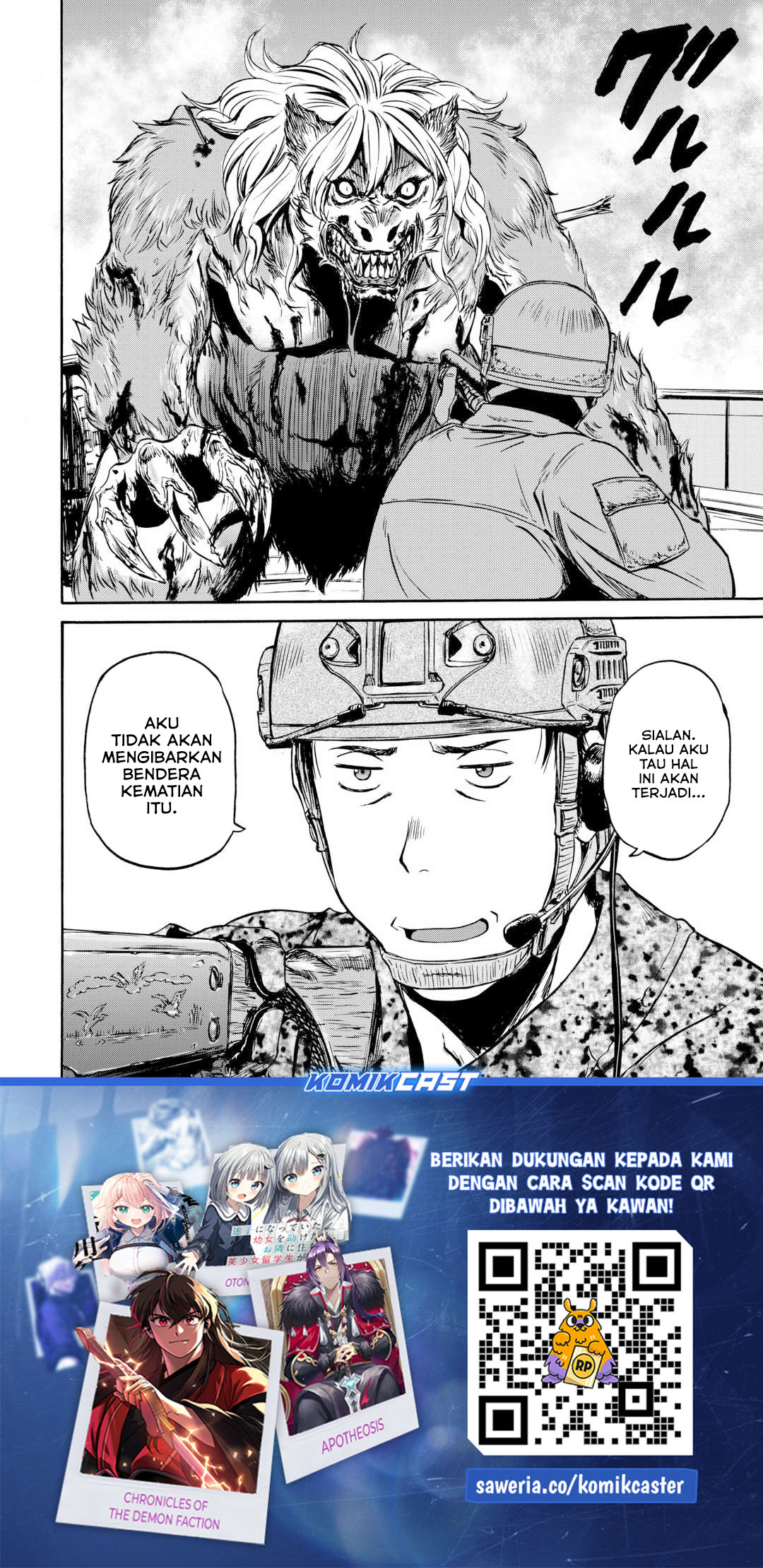 Gate – Jietai Kare no Chi nite, Kaku Tatakeri chapter 142