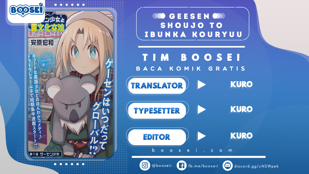 Geesen Shoujo to Ibunka Kouryuu Chapter 03 Bahasa Indonesia