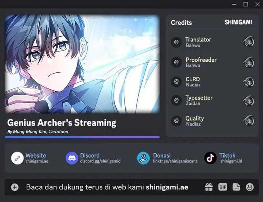 Genius Archer’s Streaming chapter 64
