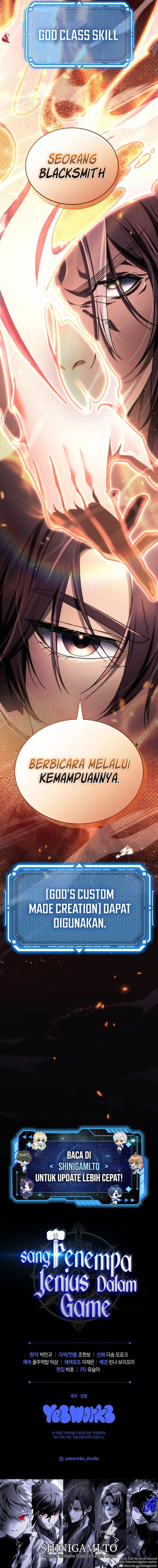 Genius Blacksmith’s Game Chapter 10 Bahasa Indonesia