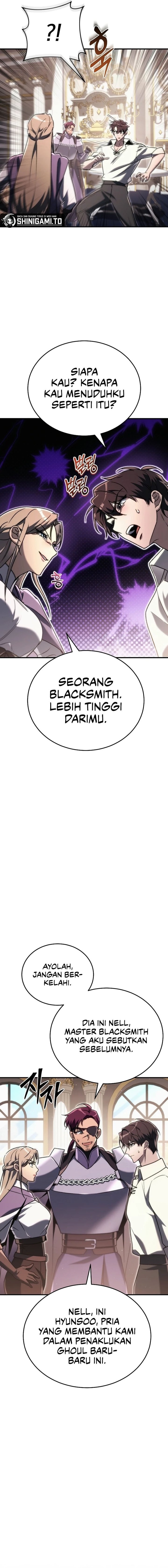 Genius Blacksmith’s Game chapter 15