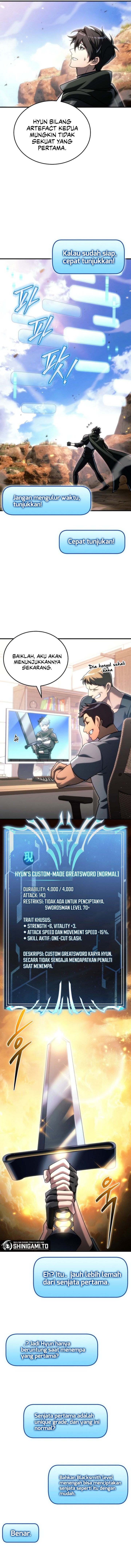 Genius Blacksmith’s Game Chapter 31 Bahasa Indonesia