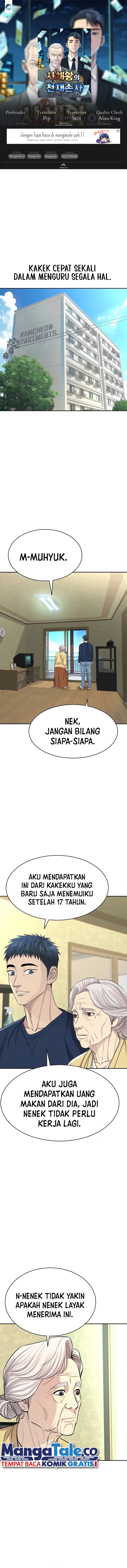 Genius Grandson of the Loan Shark King Chapter 07 Bahasa Indonesia