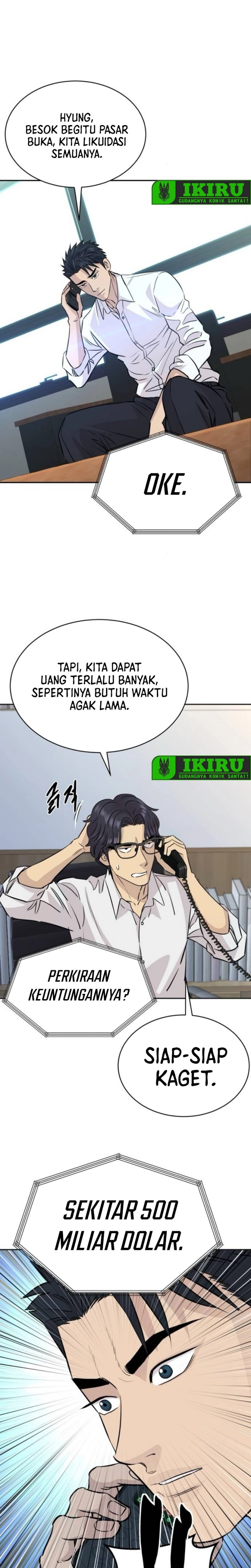 Genius Grandson of the Loan Shark King Chapter 80 Bahasa Indonesia