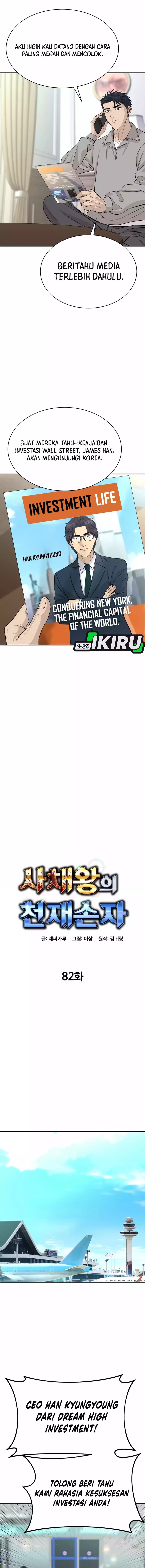 Genius Grandson of the Loan Shark King Chapter 82 Bahasa Indonesia