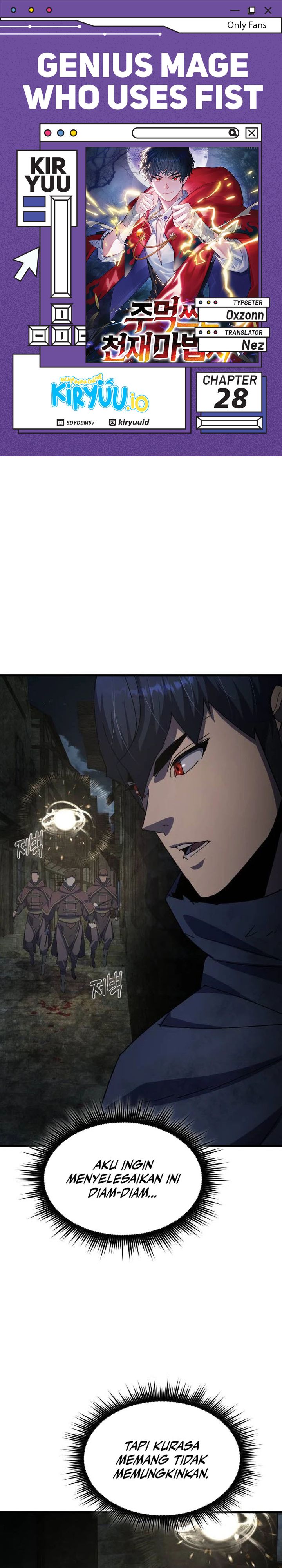 Genius Mage Who Uses Fists chapter 28