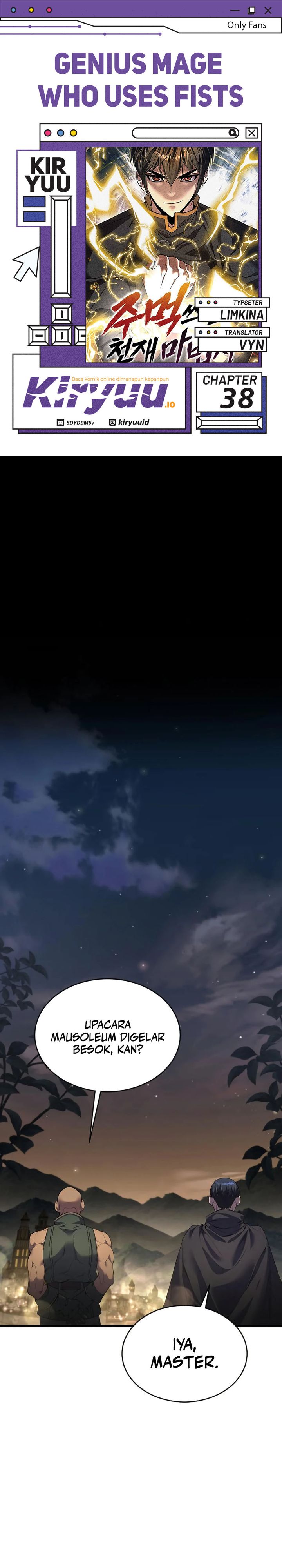 Genius Mage Who Uses Fists Chapter 38 Bahasa Indonesia