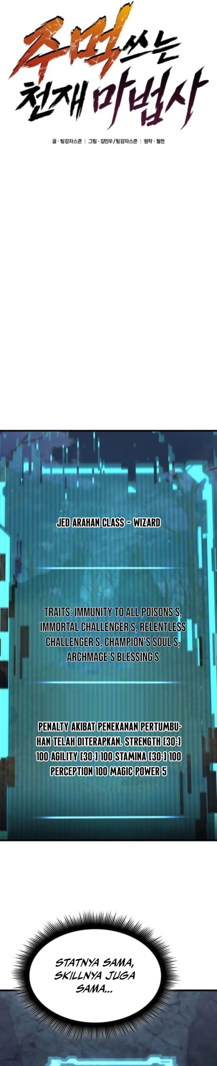 Genius Mage Who Uses Fists Chapter 40 Bahasa Indonesia