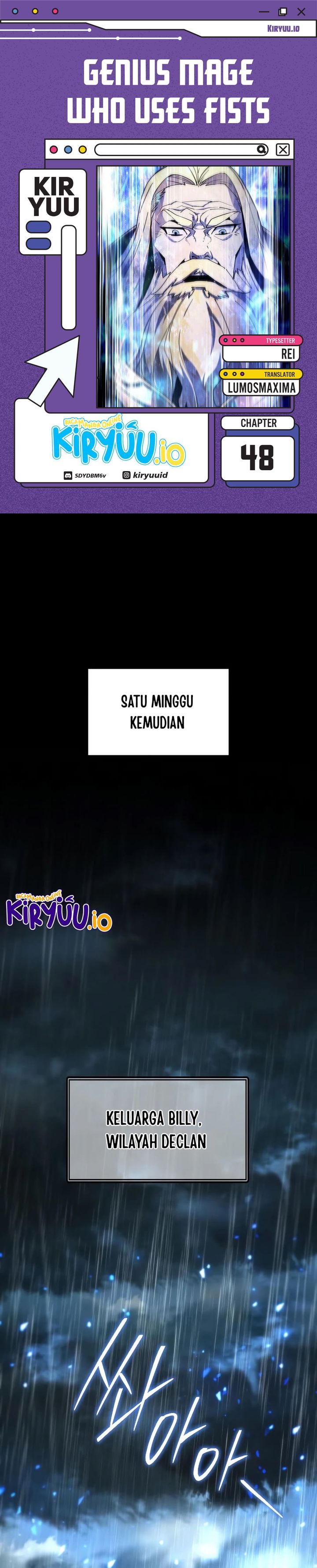 Genius Mage Who Uses Fists Chapter 48 Bahasa Indonesia