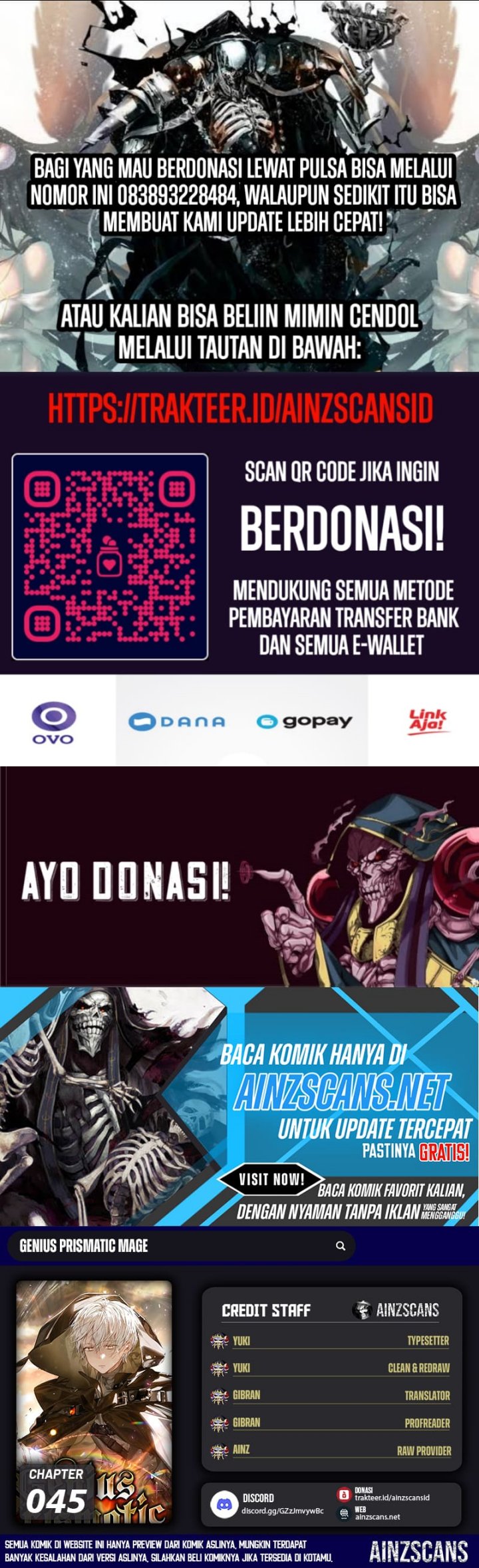 Genius Prismatic Mage chapter 45