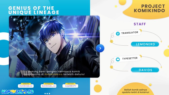 Genius of the Unique Lineage Chapter 22 Bahasa Indonesia