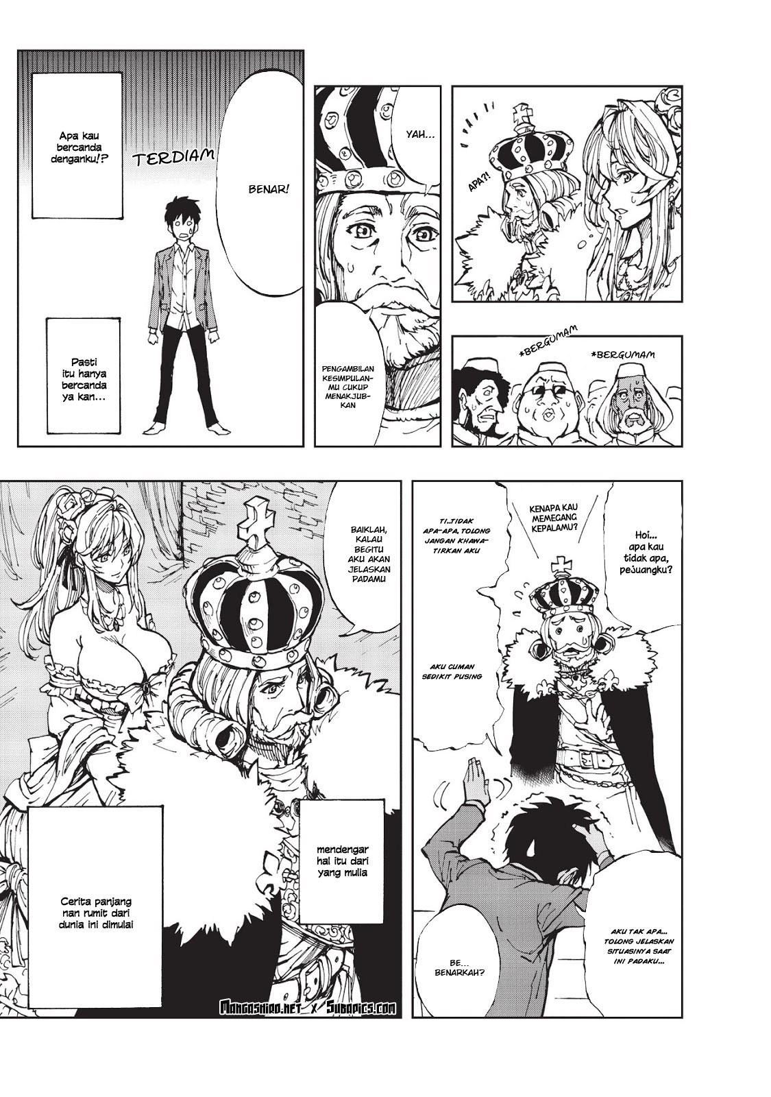 Genjitsu Shugi Yuusha no Oukoku Saikenki chapter 1