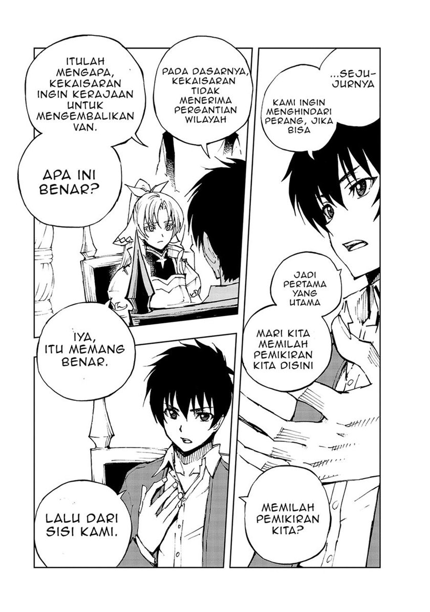 Genjitsushugisha no Oukokukaizouki Chapter 35 Bahasa Indonesia